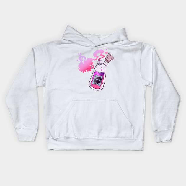 Llama Potion Kids Hoodie by The Gumball Machine